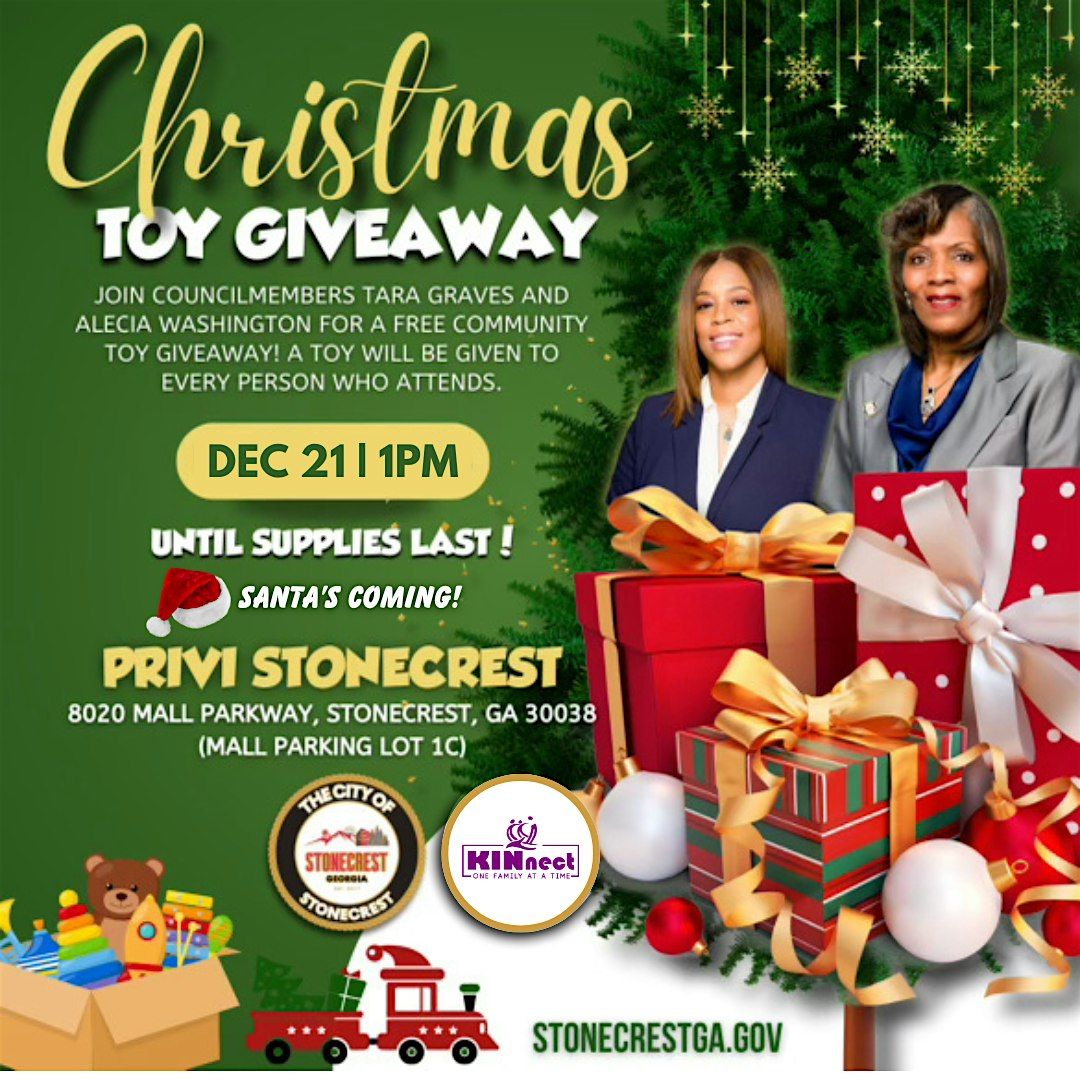 City of Stonecrest Christmas Toy Drive