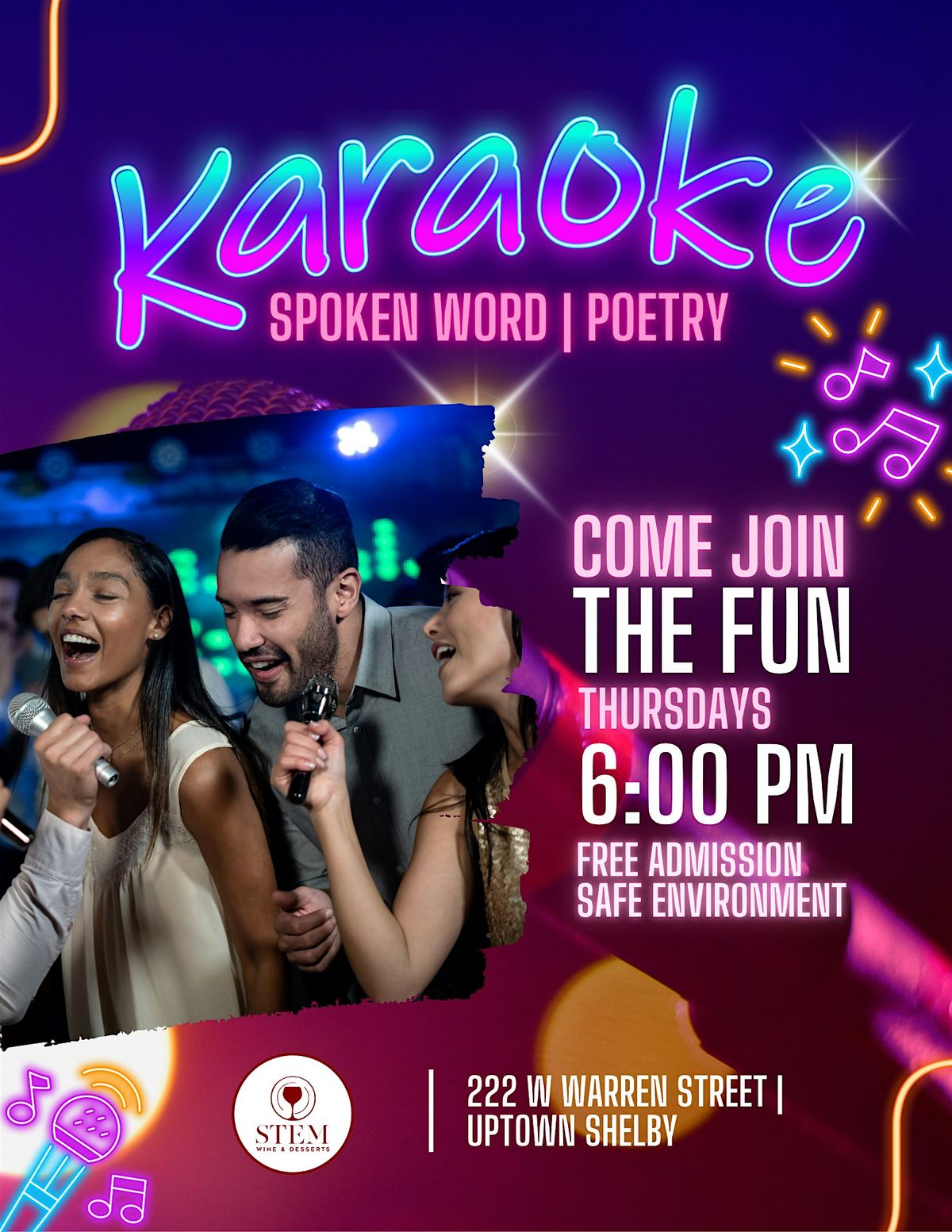 Karaoke | Poetry | Spoken Word @ STEM