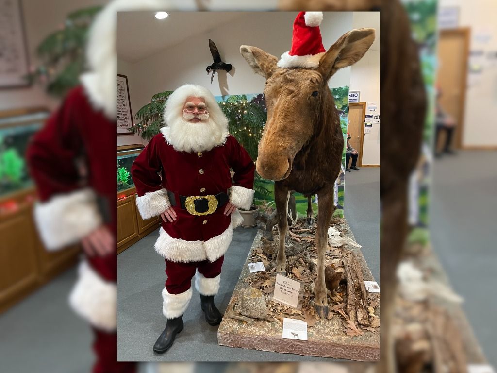 Santa at Viles Arboretum