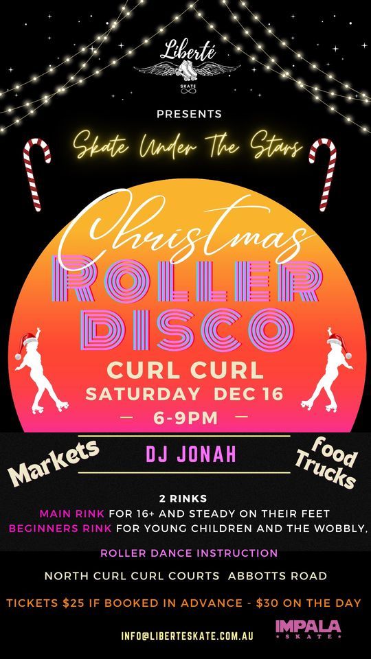 Skate Under The Stars - Curl Curl Christmas Party
