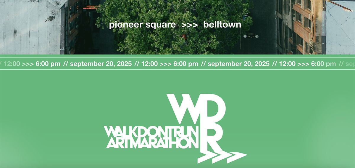 Artist Route Walk \/\/ In Person