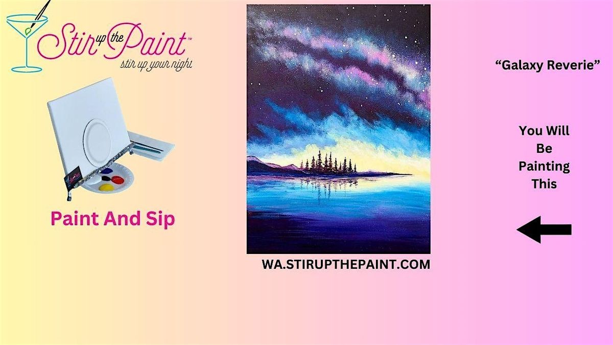 Seattle Paint and Sip, Paint Party, Paint Night  With Stir Up The Paint