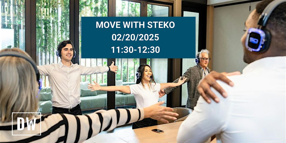 Join us in hosting Move With Steko for a fun session of movement!