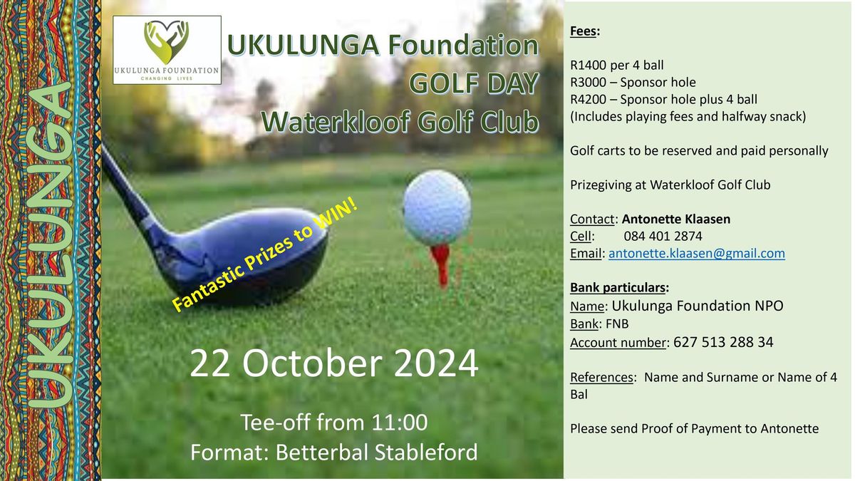 Ukulunga Golf Day