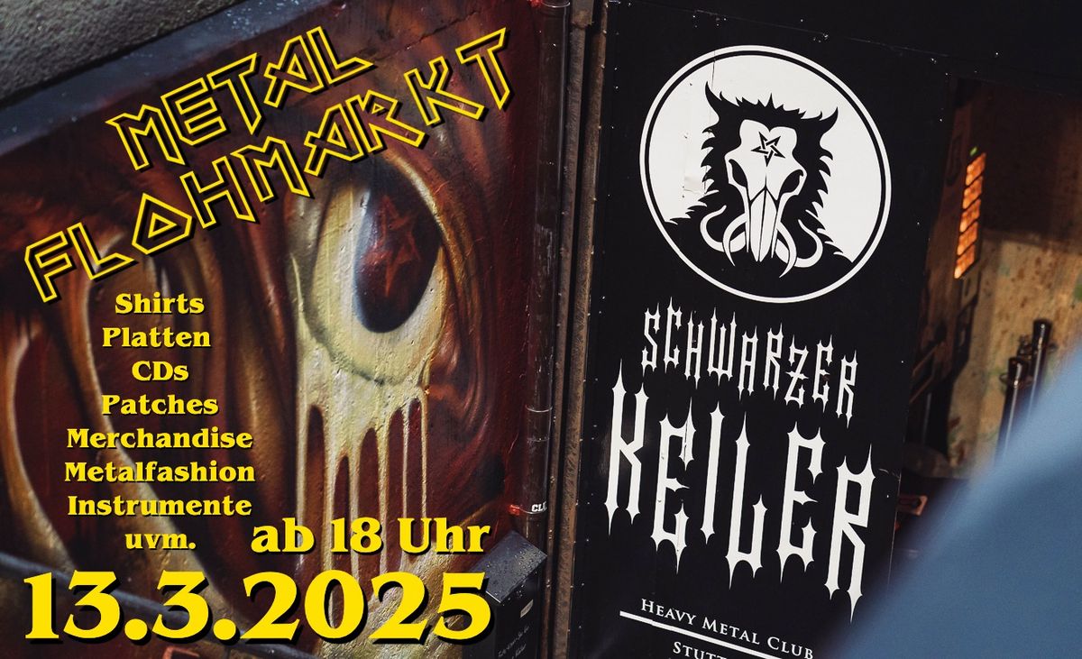 Keiler Metal Flohmarkt \u2020 Schwarzer Keiler Stuttgart