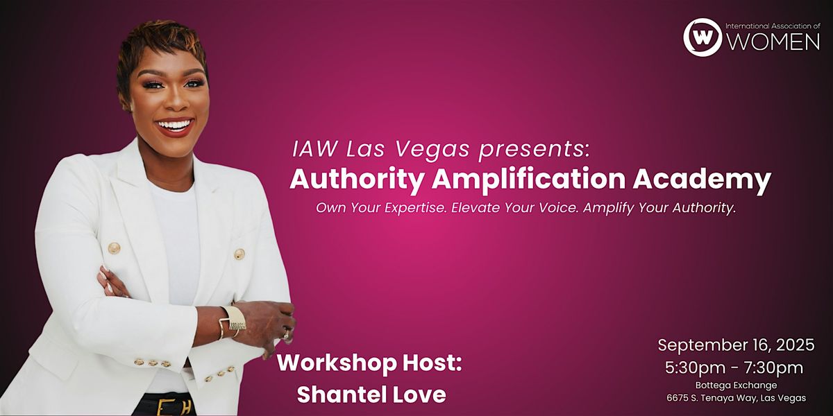 IAW Las Vegas: Elevate Your Presence at the Authority Amplification Academy