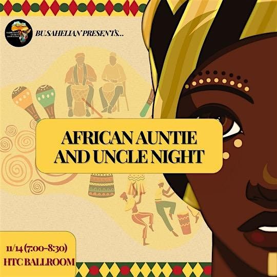 African Auntie & Uncle Night