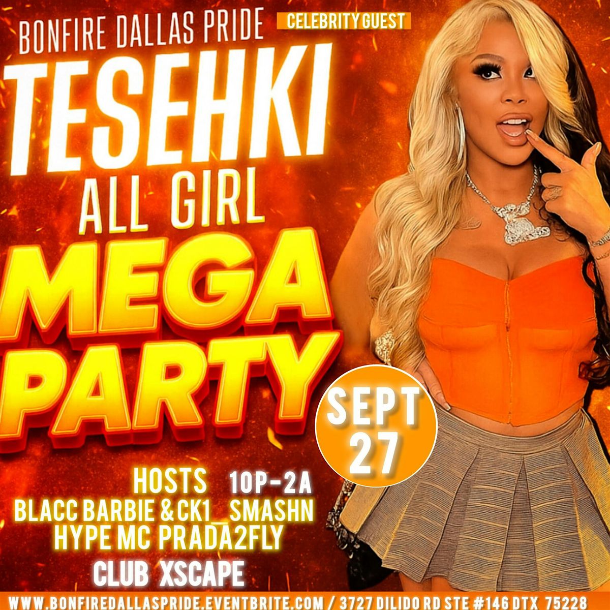 TESEHKI\/ MEGA PARTY