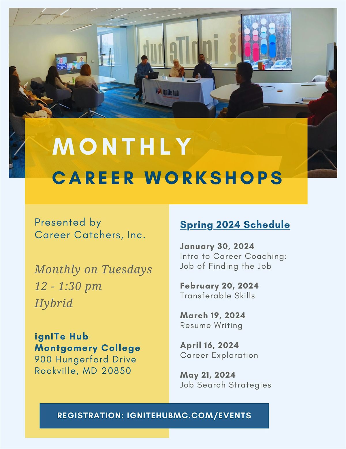 Career Workshop Series - Spring 2025