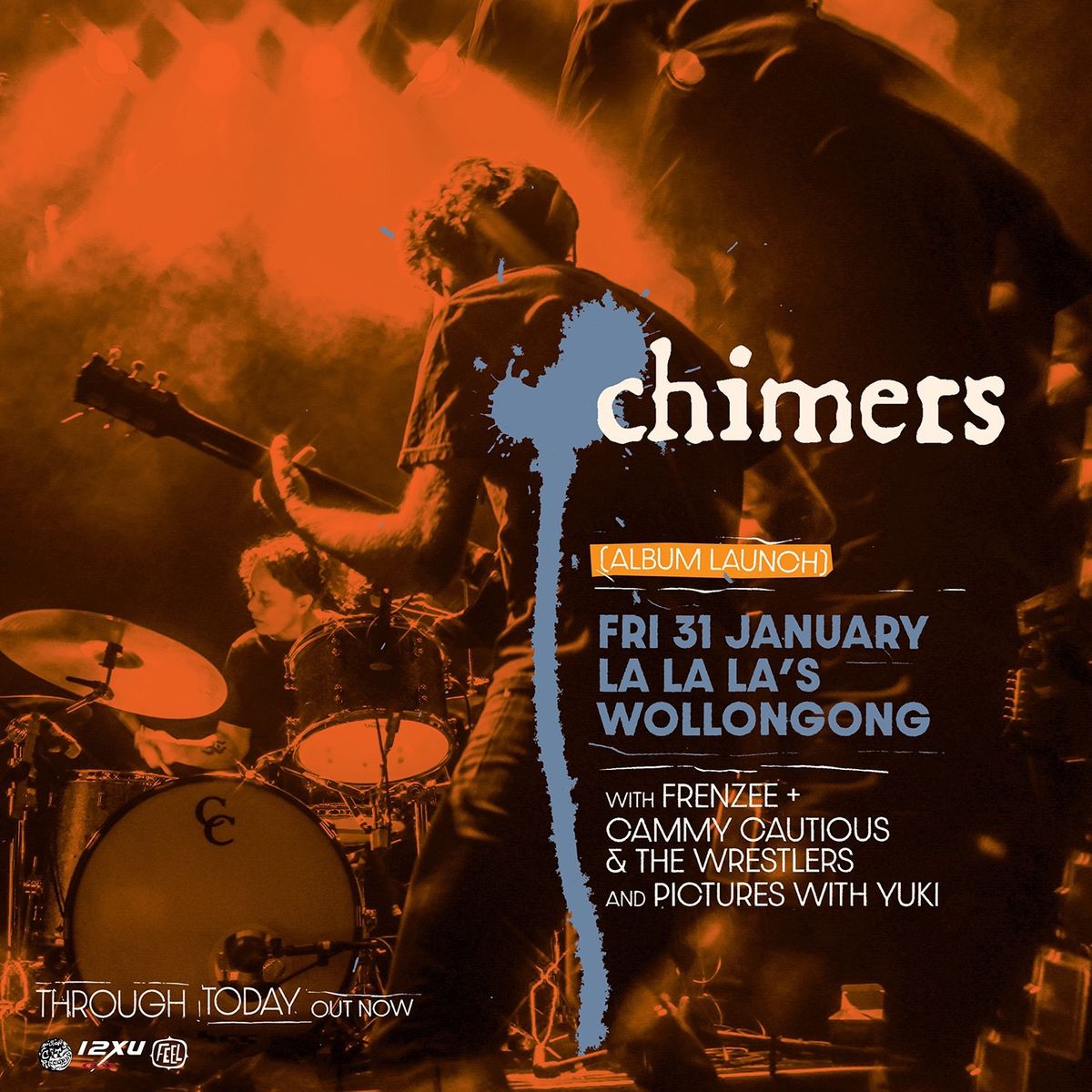 Chimers \u2018Album Launch\u2019 Wollongong with + Frenzee + Cammy Cautious + Pictures With Yuki