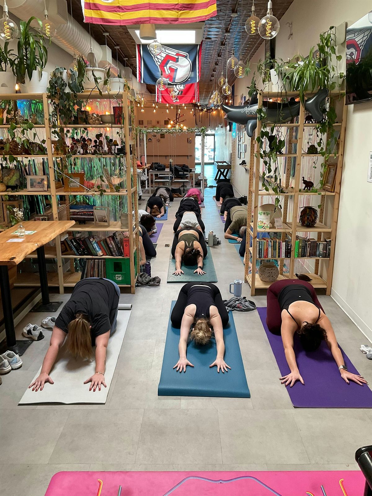 All-Levels Yoga Class at Tapster Cleveland - [Bottoms Up! Yoga & Brew]