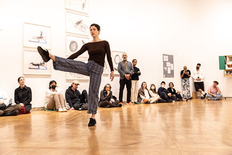 PERFORM! 3rd annual performance festival: Yvonne Rainer, Trio A | Neue Nationalgalerie