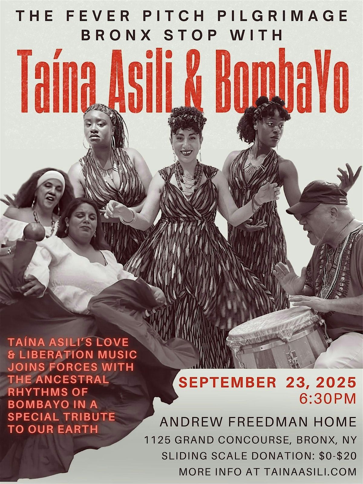 Ta\u00edna Asili & BombaYo on the Fever Pitch Pilgrimage