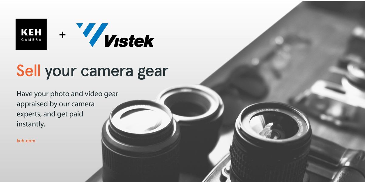 Sell your camera gear (free event) at Vistek Ottawa