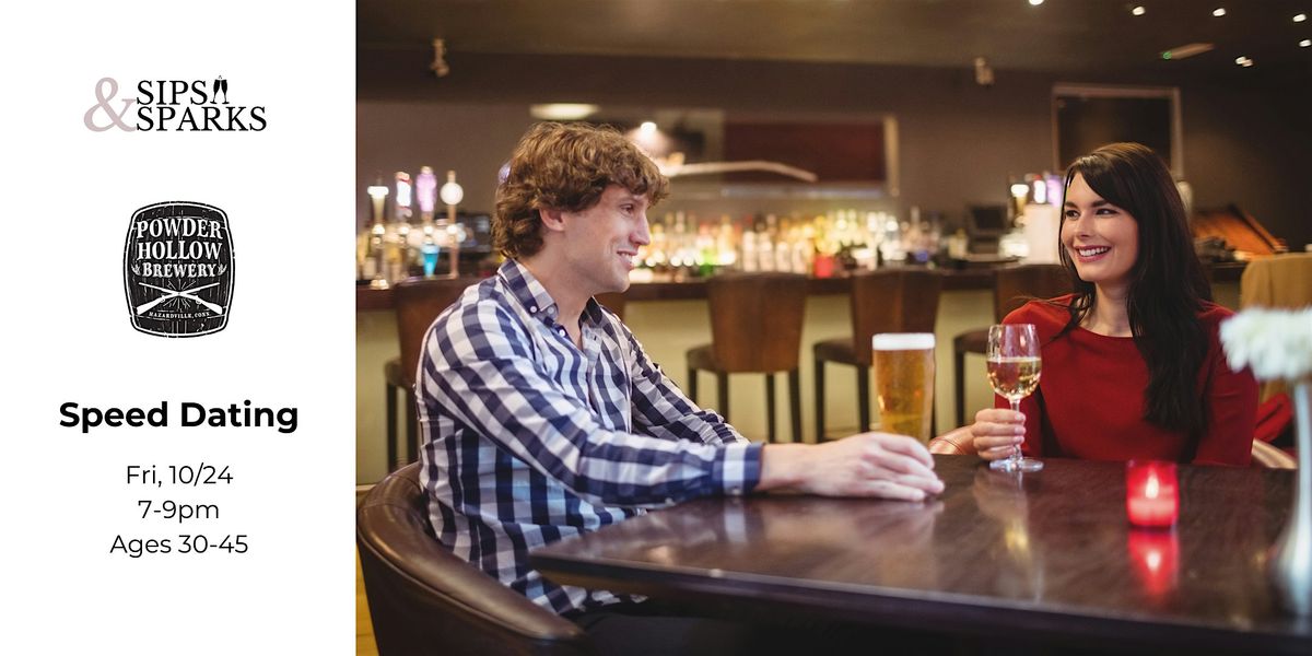 Speed Dating Ages 30-45 in Enfield, CT  at Powder Hollow Brewery