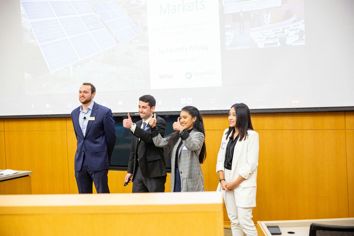 Energy in Emerging Markets Case Competition - Final Round