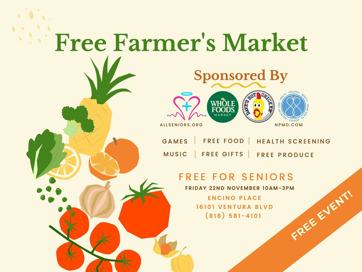 Free Farmers Market AllSeniors.org