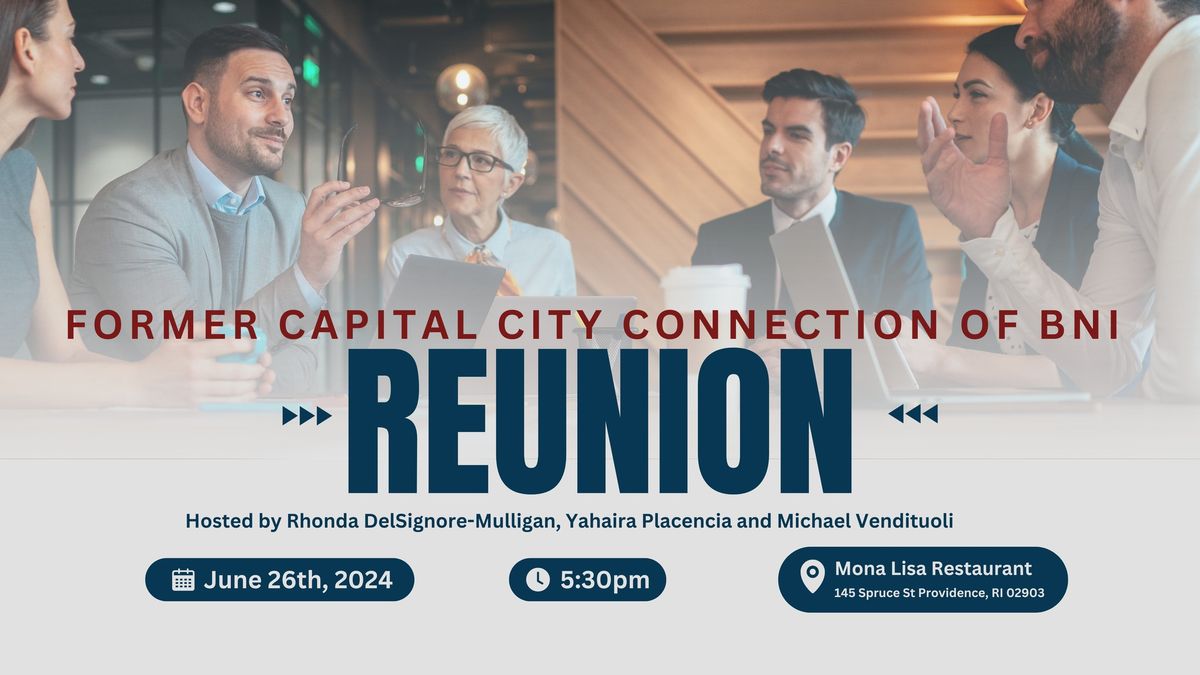 Reunion former Capital City Connection of BNI