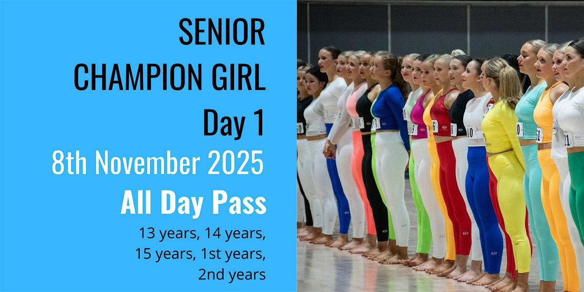 BJP Senior Champion Girl - Day 1
