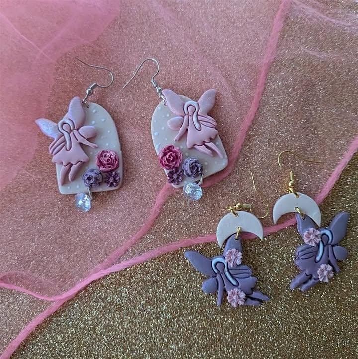 Enchanted Fairy Clay Earrings Workshop