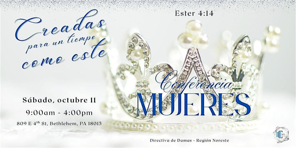 Mujeres creadas para un tiempo como este: Ester 4:14