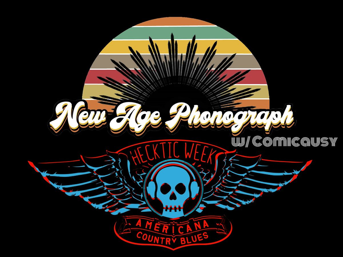 New Age Phonograph, Comicausy, Hecktic Week LIVE at The Rosebud