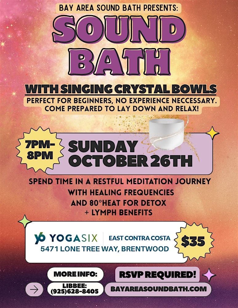 Sound Bath with Singing Crystal Bowls