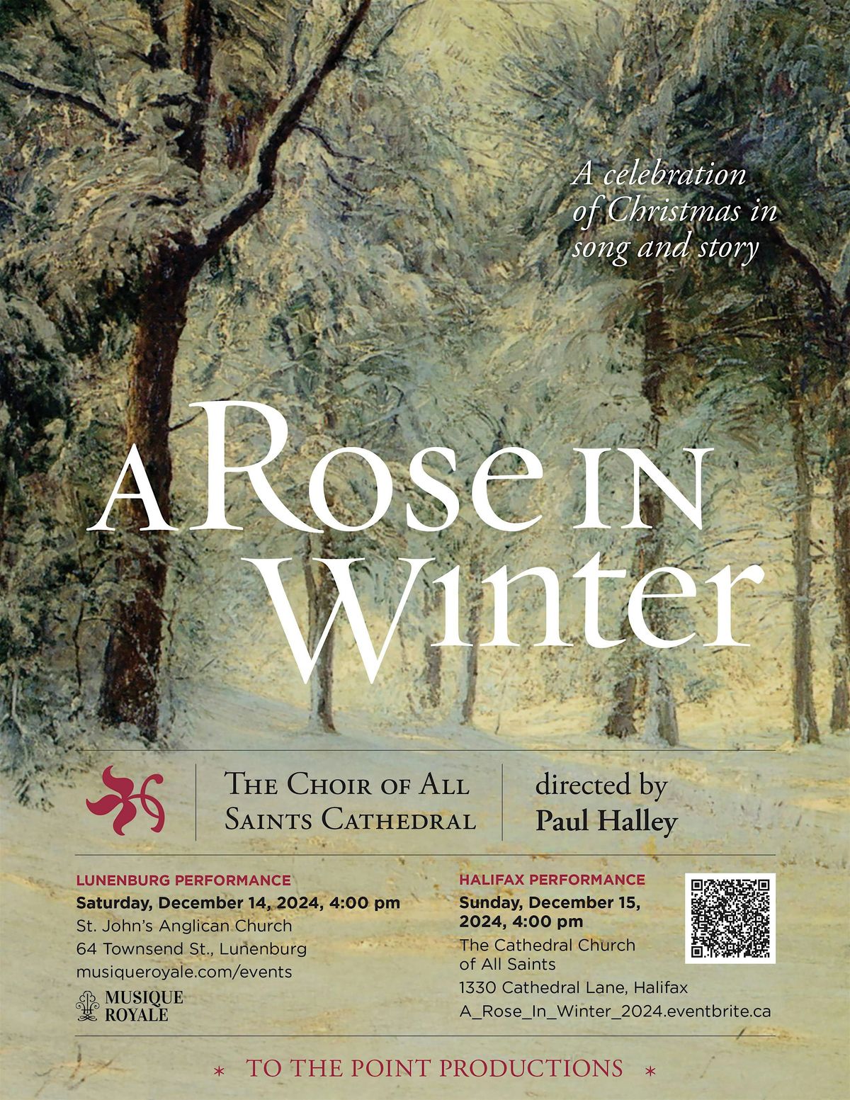 A ROSE IN WINTER  2024 - a celebration of Christmas in song and story