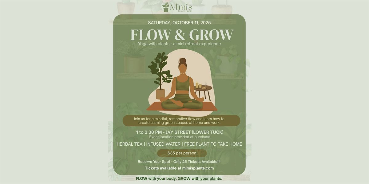 Flow & Grow - A Plant Yoga Mini-Retreat