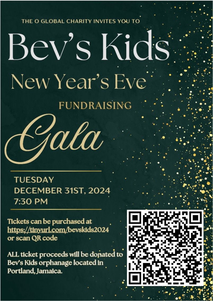 Bev\u2019s Kids New Years Eve Fundraising Gala