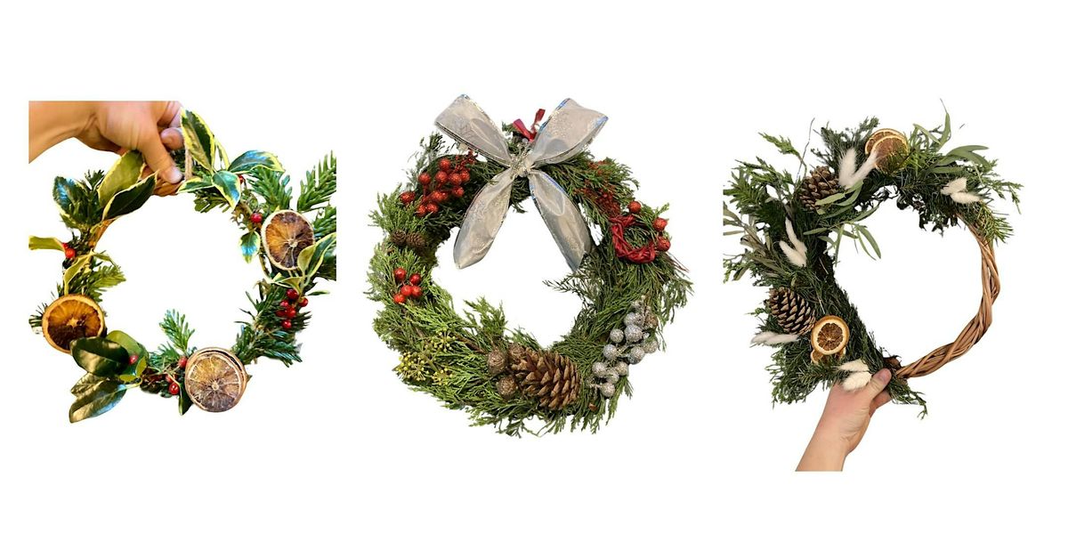 Traditional Festive Wreath Making