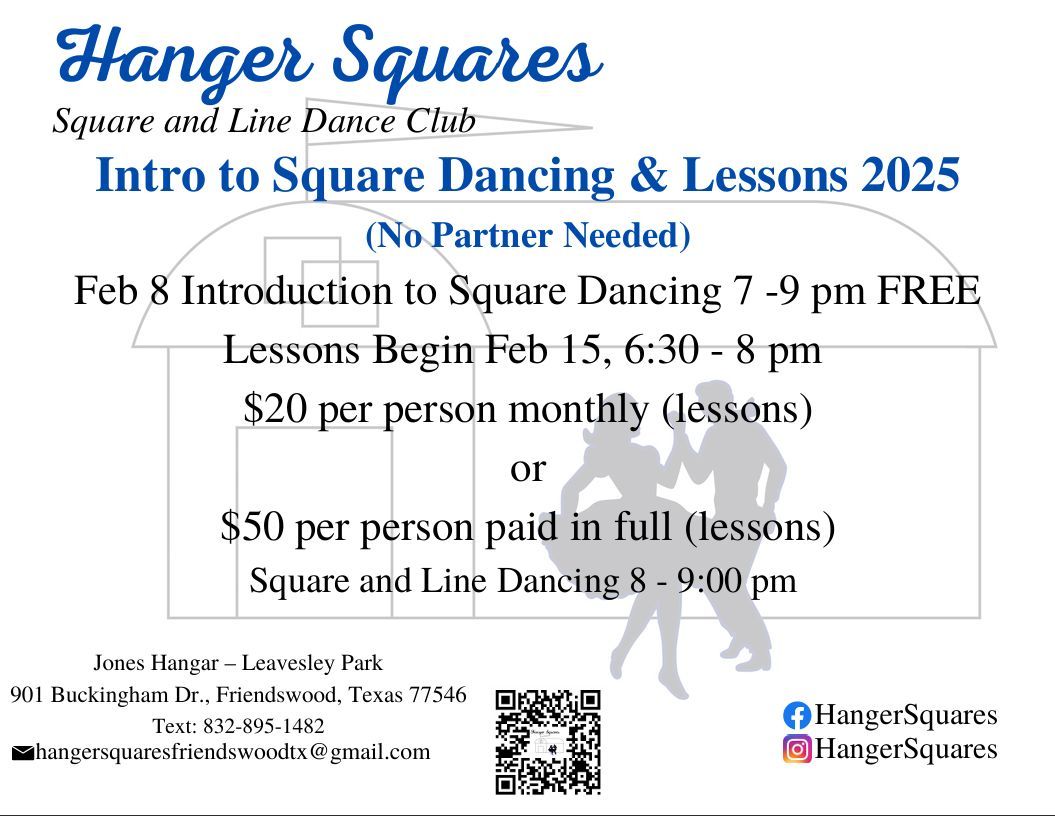 Square Dance Lessons.