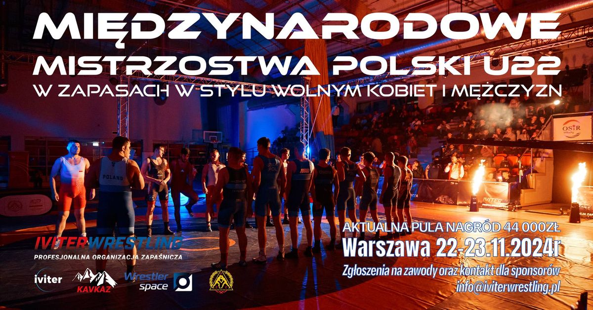 Mi\u0119dzynarodowe Mistrzostwa Polski U22 - zapasy styl wolny (m\u0119\u017cczy\u017ani), zapasy kobiet