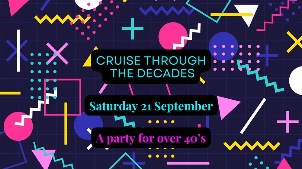 Cruise through the Decades - Saturday 21 September 2024