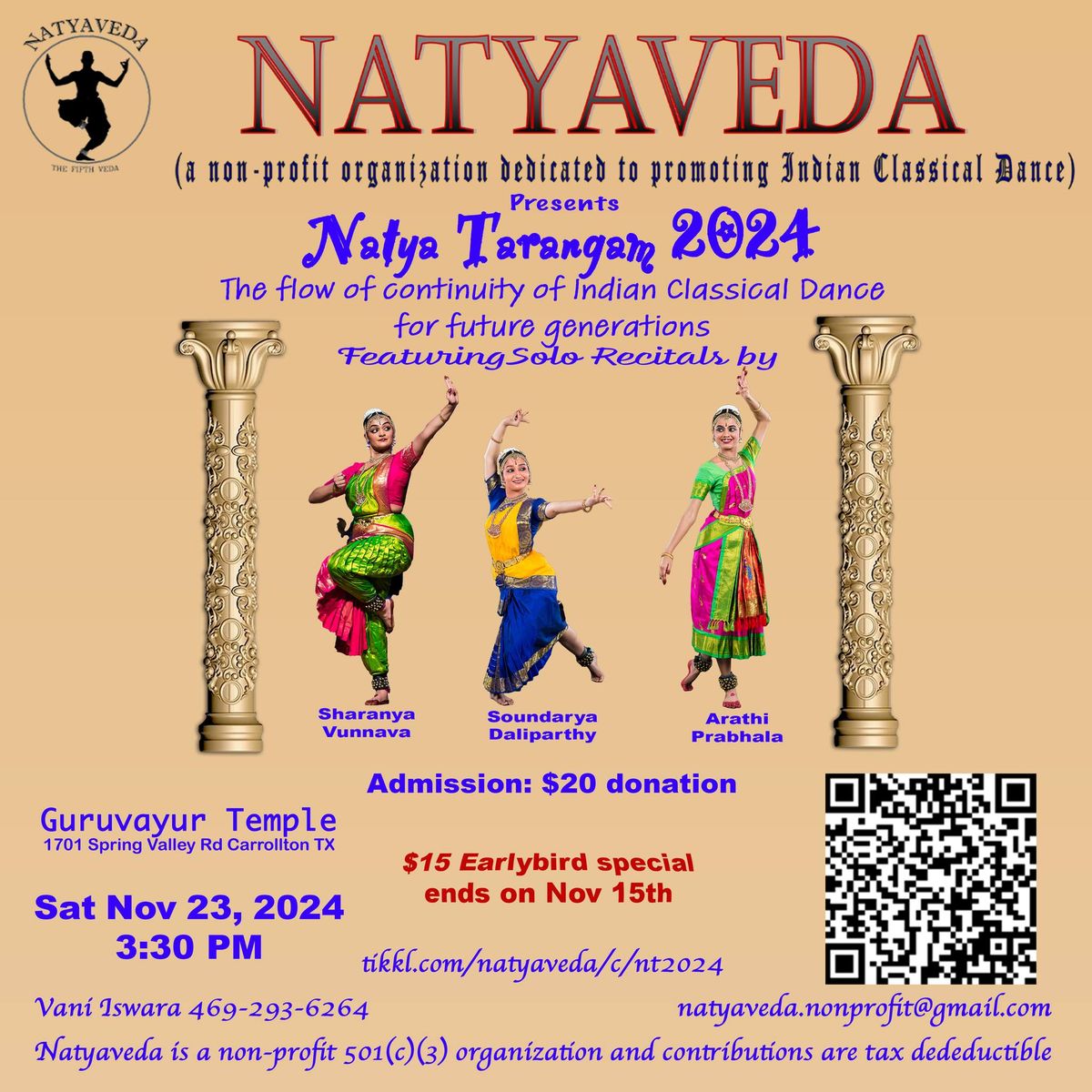 Natya Tarangam 2024 - The flow of continuity of Indian Classical Dance for future generations