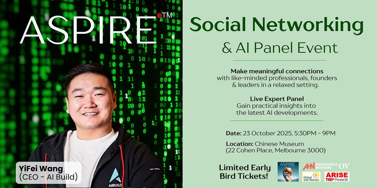 ASPIRE Social Networking & AI Panel Event