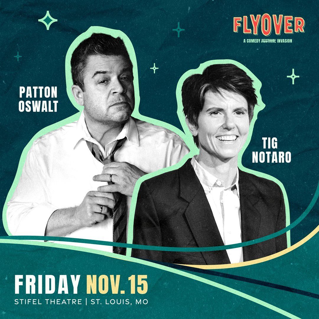 Patton Oswalt and Tig Notaro