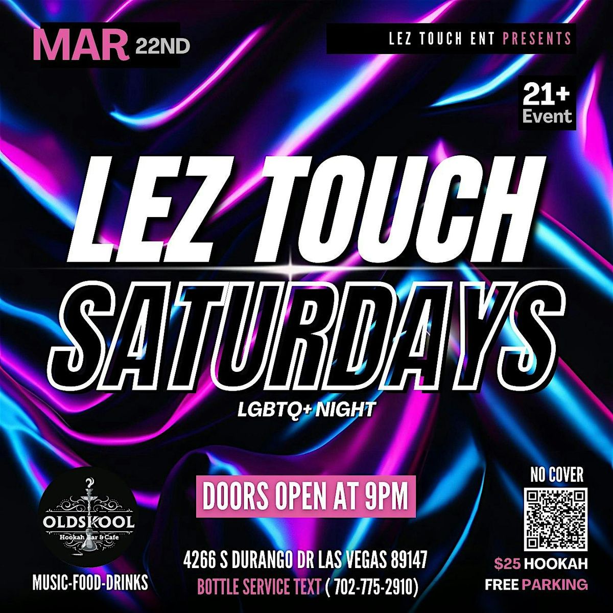 LEZ TOUCH SATURDAYS LGBTQ+ NIGHT