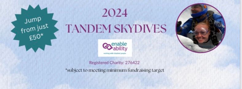 Skydive for Enable Ability