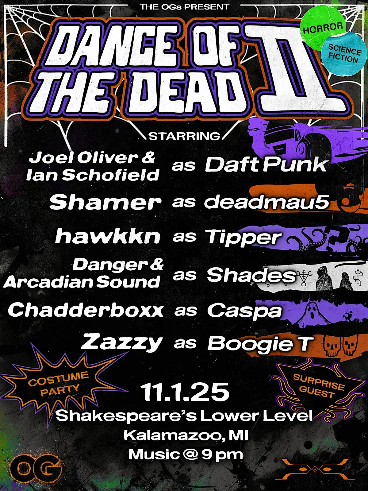 OG's Present - Dance of the Dead II - Shakespeare's Lower Level