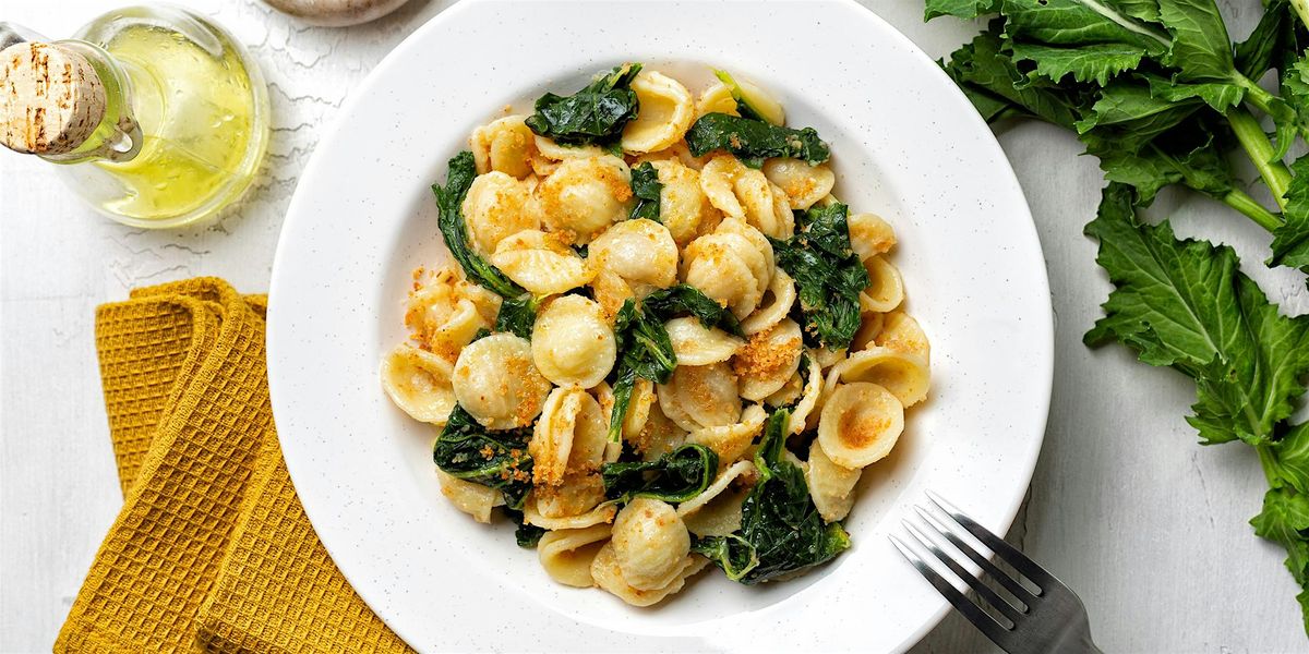 Hands-On Pasta Making: Orechiette con Cime di Rapa (Earth Day Edition)