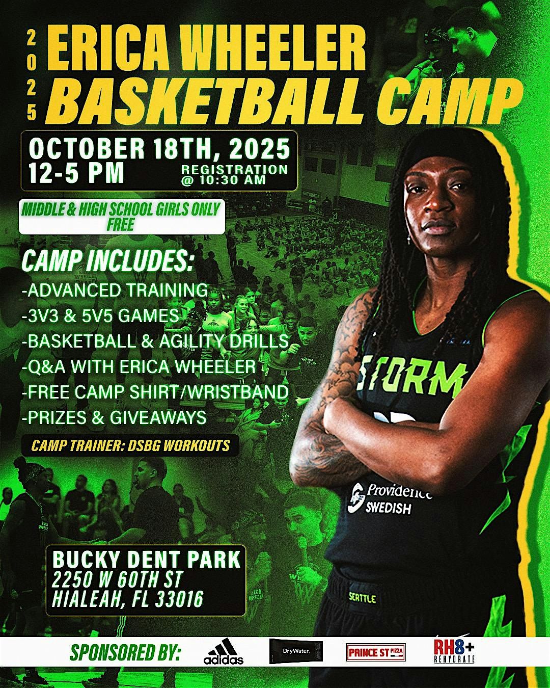 8th Annual Erica Wheeler Basketball Camp (MIAMI)