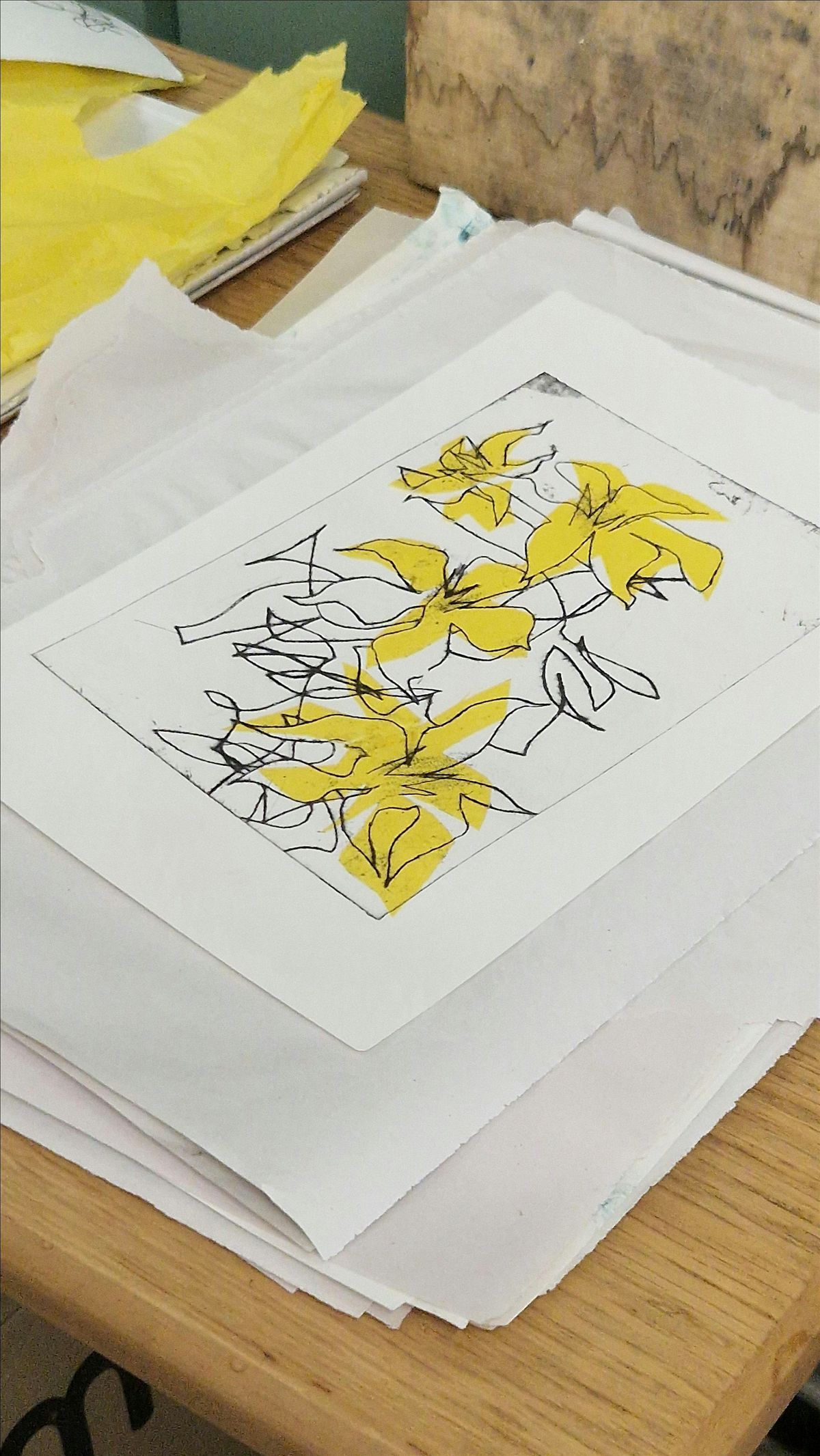Colourful Drypoint Workshop