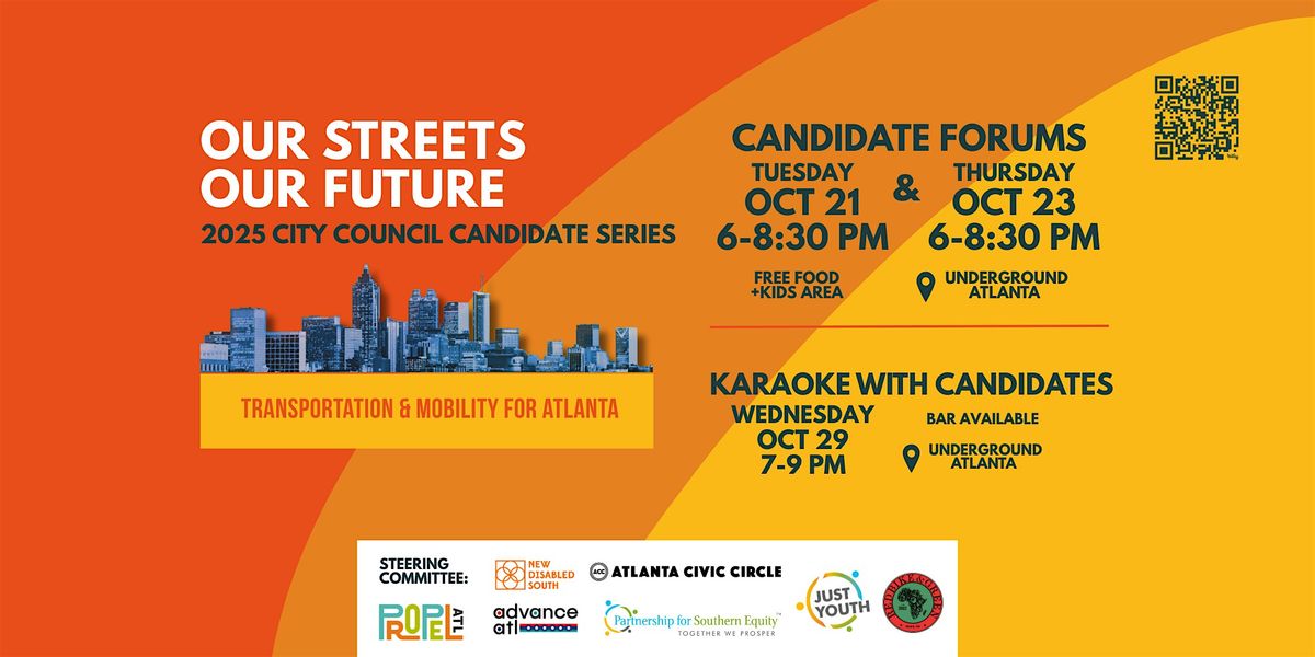Our Streets, Our Future: 2025 City Council Candidate Series