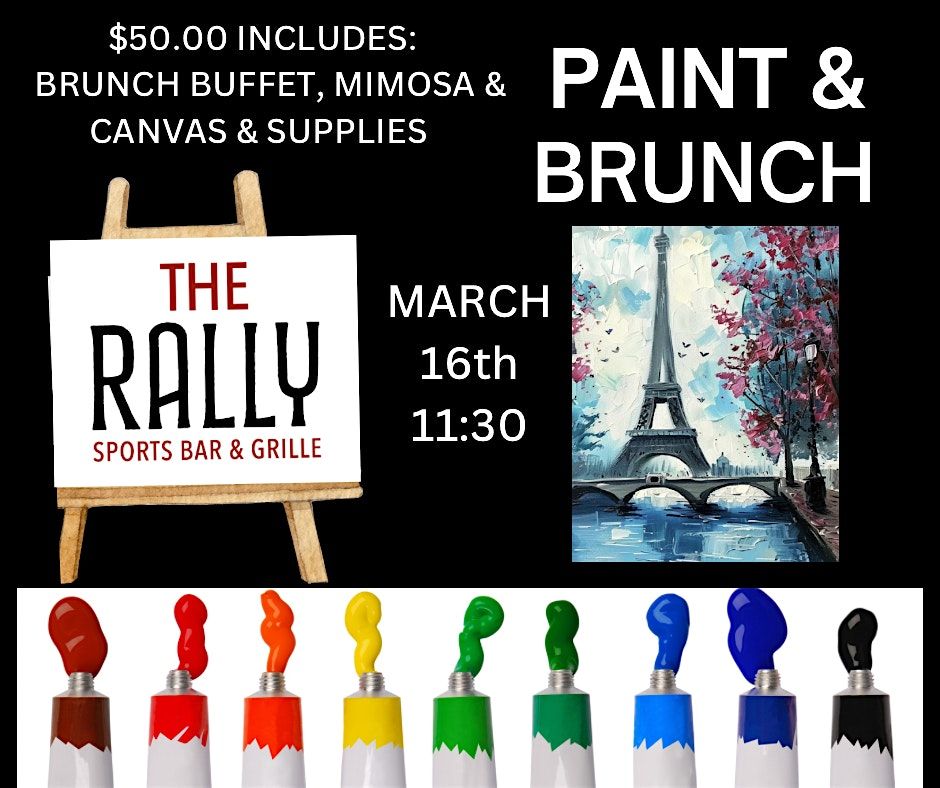 Paint?  Brunch?  Mimosas?