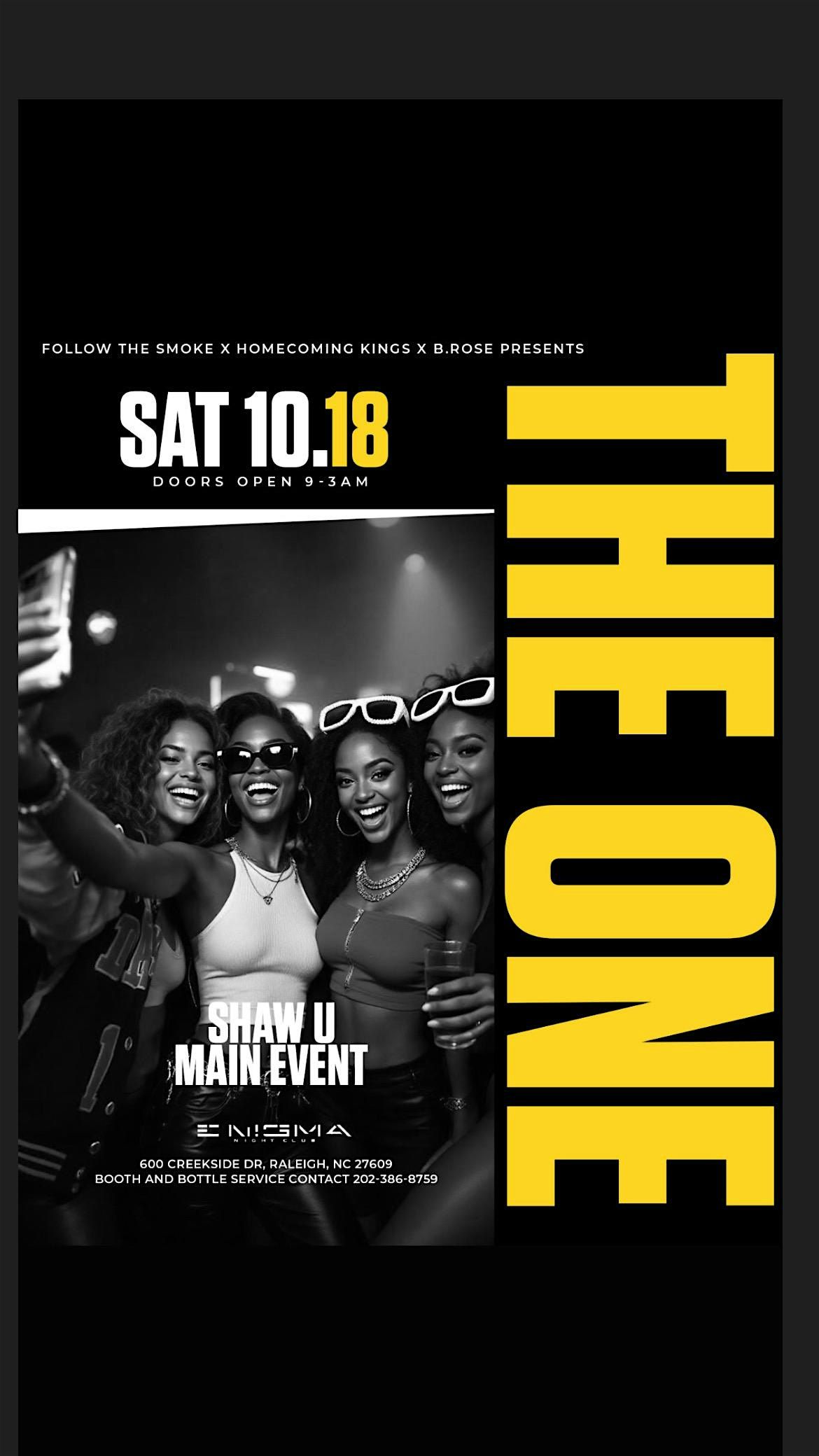 THE ONE ALUMNI PARTY MAIN EVENT