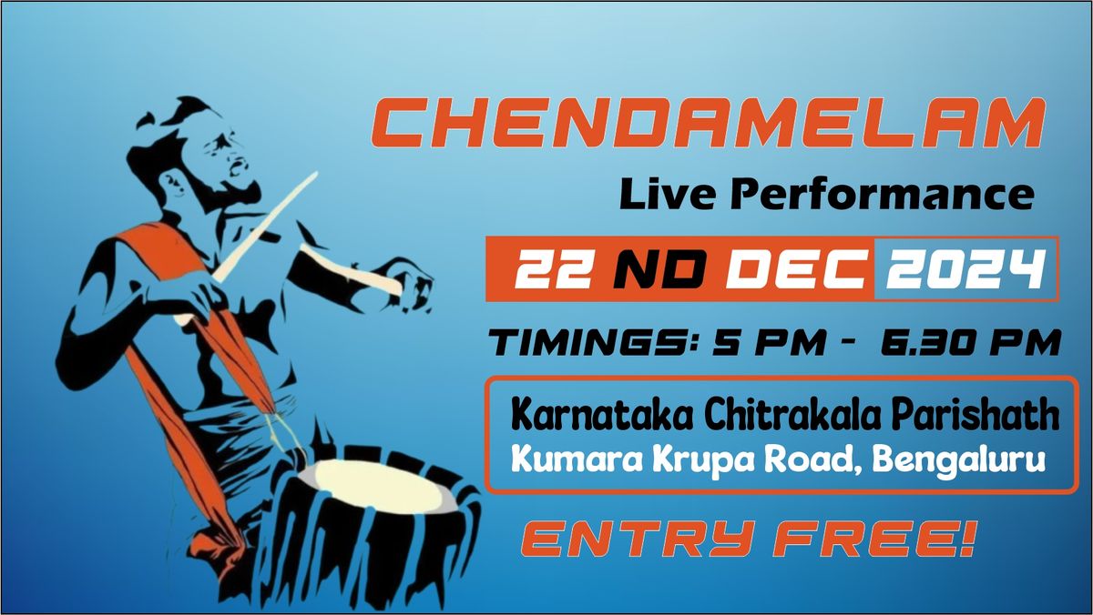 Chenda Melam Live Performance