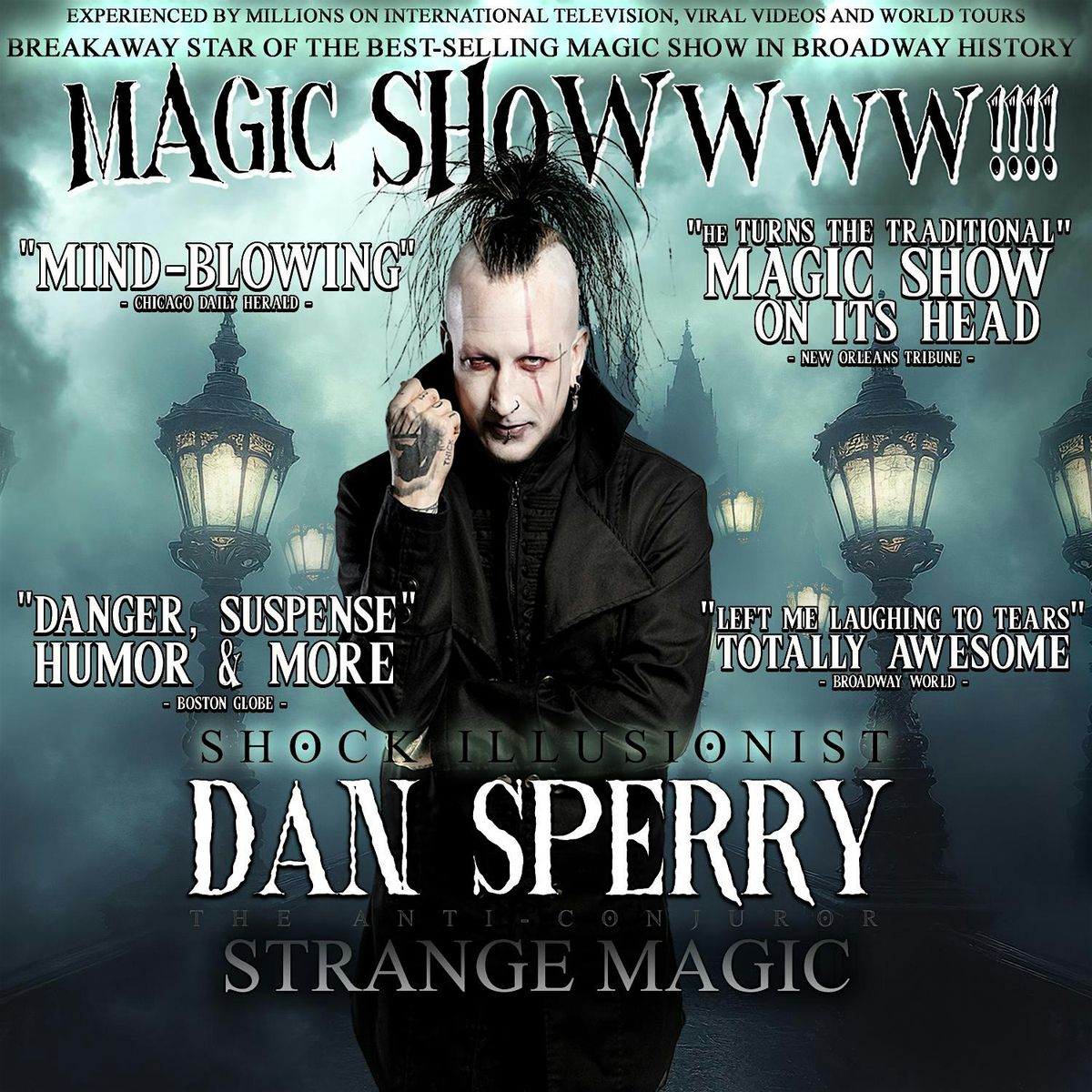 Shock Illusionist Dan Sperry : Anti-Conjuror