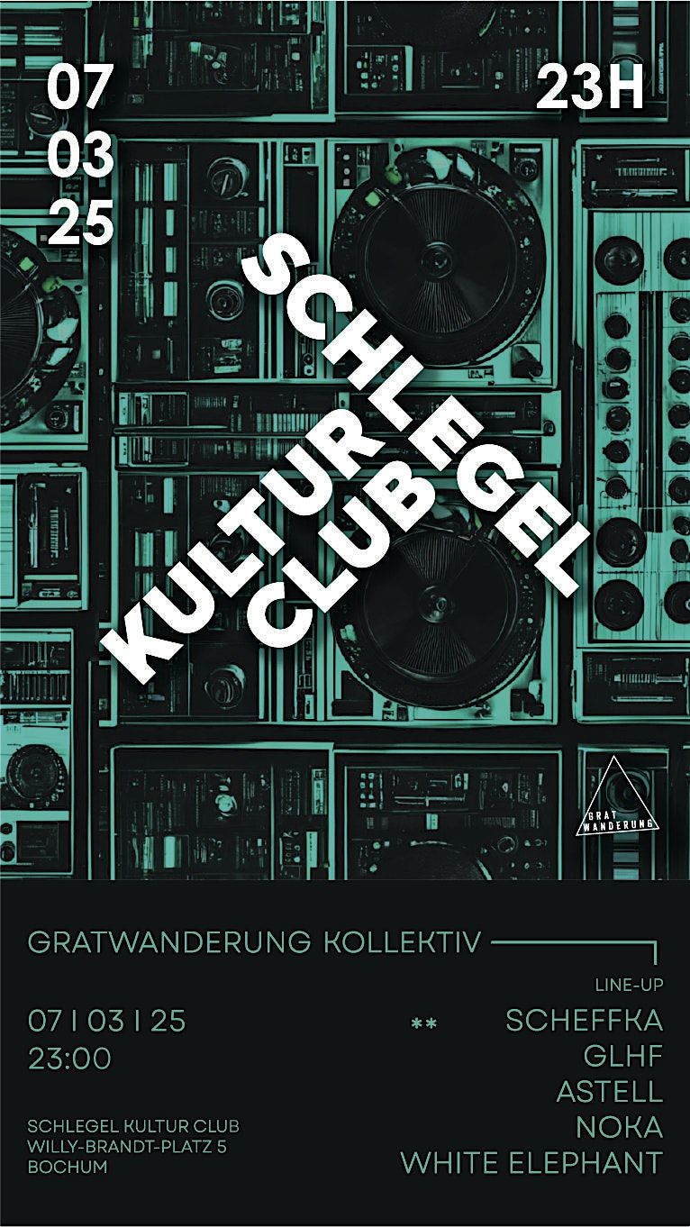 Schlegel Kultur Club X Gratwanderung Kollektiv