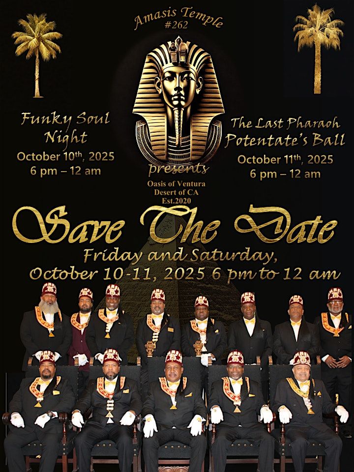 AMASIS TEMPLE No. 262 POTENTATES' BALL 25